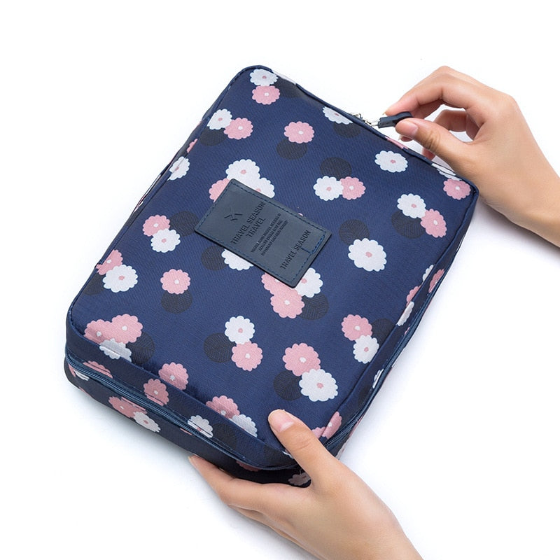 Trousse de Maquillage de Voyage - Collection Fleurs