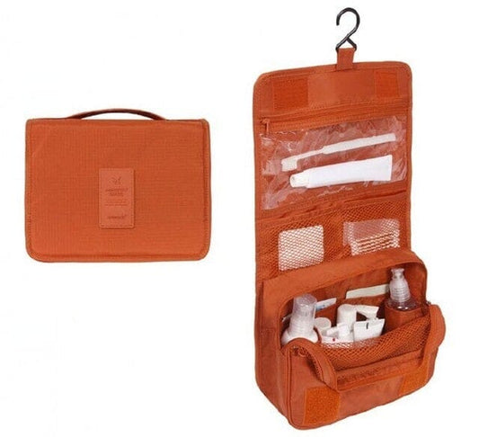 Trousse de Toilette à Suspendre de Voyage Orange - TravelMate