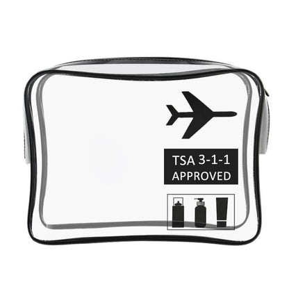 Trousse de Toilette de Voyage Approuvée TSA (Avion)