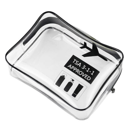 Trousse de Toilette de Voyage Approuvée TSA (Avion)