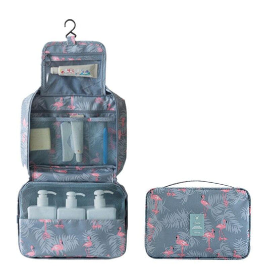 Trousse de Toilette de Voyage Flamant Rose - Travel Essentials