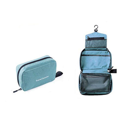 Trousse de Toilette de Voyage - Travel Season (Bleu-vert)