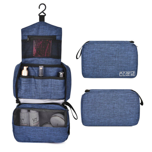 TravelBasics - Trousse de Toilette de Voyage (Bleu Marine)