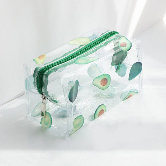 Avocado Beauty - Trousse de Toilette Femme Transparente