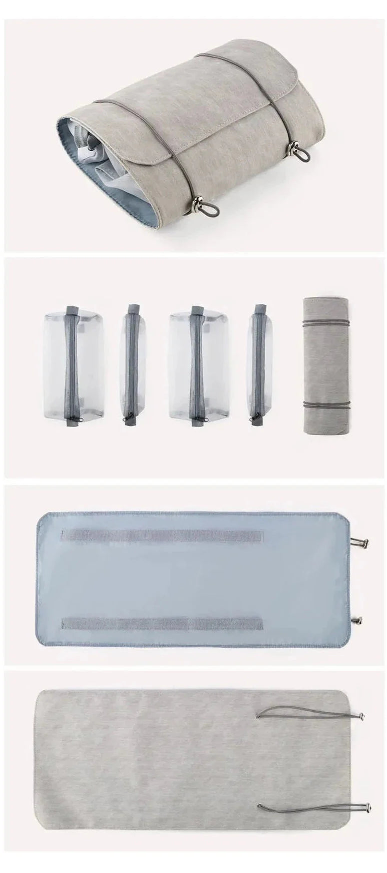 Trousse de Toilette Femme Personnalisée <br> Pliable