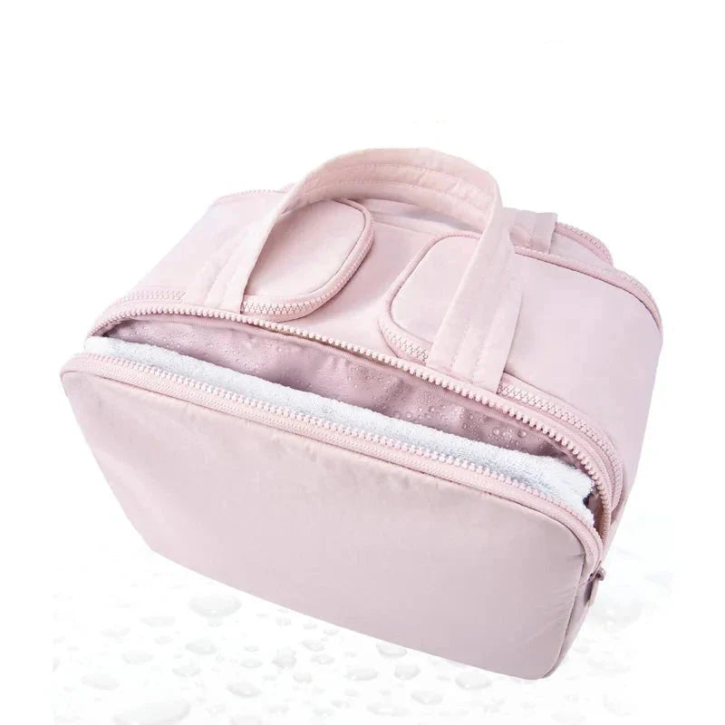 Trousse de Toilette Luxe XXL Femme Matelassée.